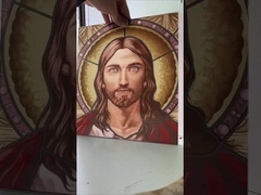 Μετριασμένο γυαλί τέχνης